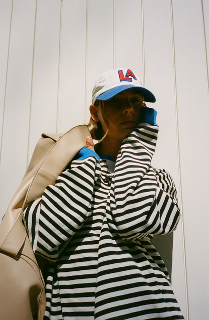 Mana | Striped oversized jumper