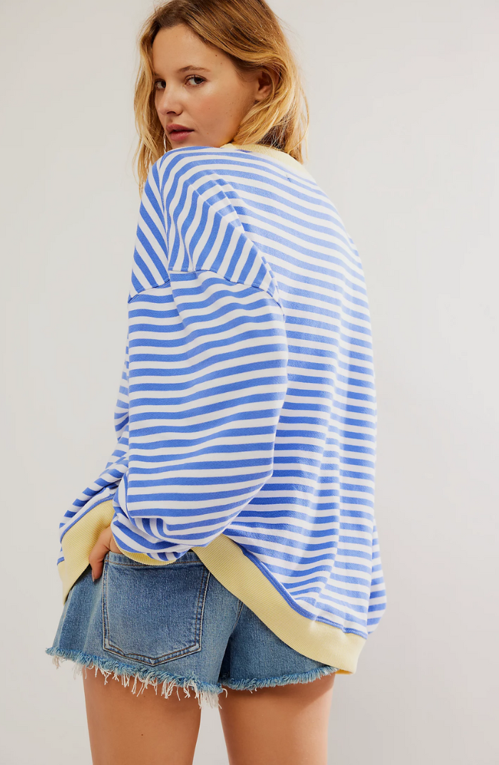 Mana | Striped oversized jumper