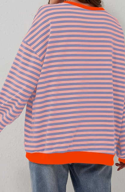 Mana | Striped oversized jumper