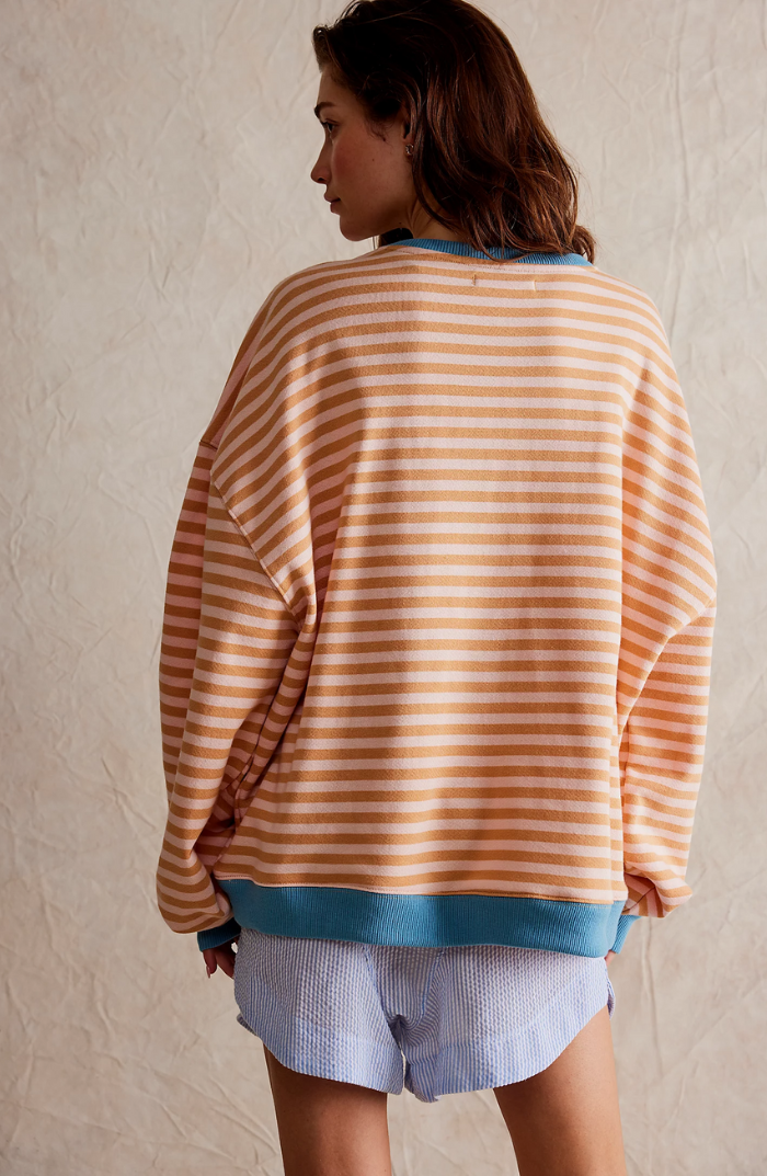 Mana | Striped oversized jumper