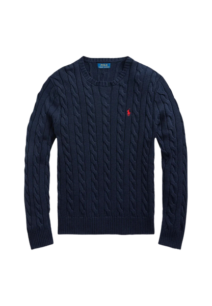 RL POLO® - Rib knit cotton jumper