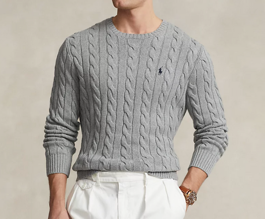 RL POLO® - Rib knit cotton jumper