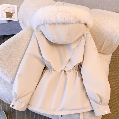 Rosy - Causal Winter Zipper Coat